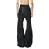 JULIUS 947PAM1-C Luster Black / Coated Jet Pants