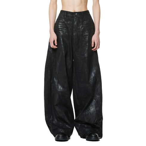 JULIUS 947PAM2-C Luster Black / Coated Dk Pants