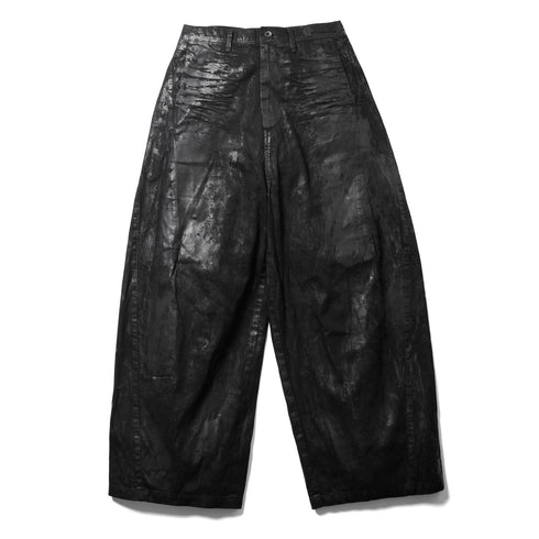 JULIUS 947PAM2-C Luster Black / Coated Dk Pants