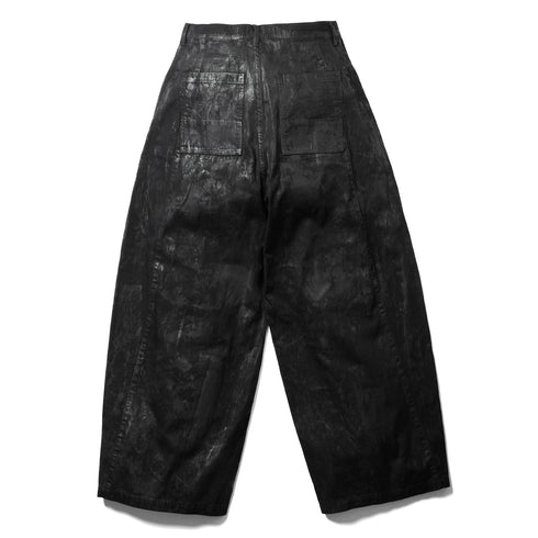 JULIUS 947PAM2-C Luster Black / Coated Dk Pants