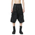JULIUS 947PAM3-C Luster Black / Coated Tactical Kite Pants