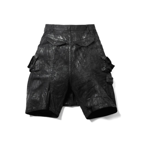 JULIUS 947PAM3-C Luster Black / Coated Tactical Kite Pants