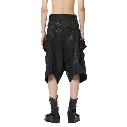 JULIUS 947PAM3-C Luster Black / Coated Tactical Kite Pants