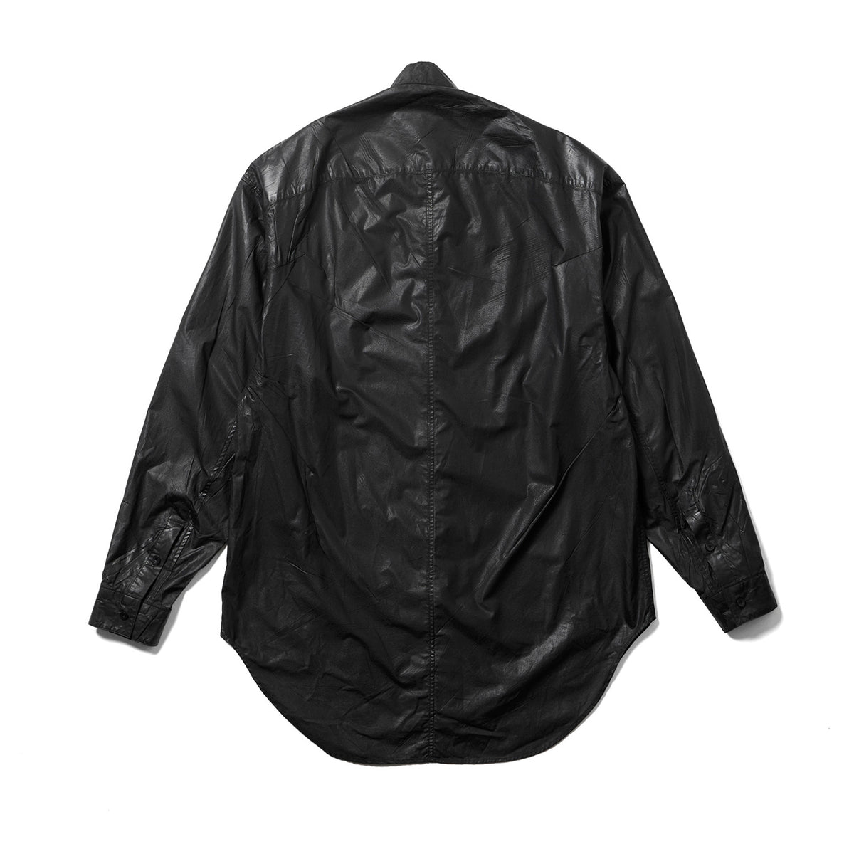 2026SS JULIUS Tuck Shirt Black【新品未使用】 Coated Big Shirt Black 947SHM1 – JULIUS OFFICIAL STORE