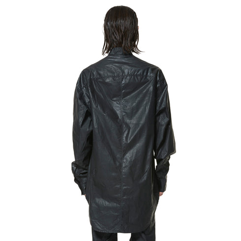JULIUS 947SHM1 Black / Coated Big Shirt