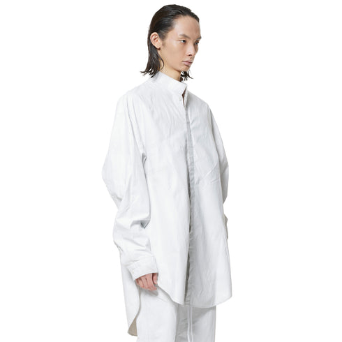 JULIUS 947SHM1 Dust Plaster / Coated Big Shirt