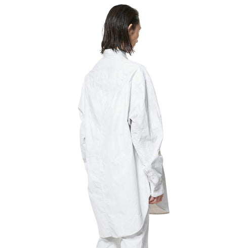 JULIUS 947SHM1 Dust Plaster / Coated Big Shirt