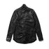 JULIUS 947SHM2 Black / Coated Coverd Neck Shirt