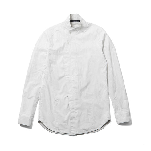 JULIUS 947SHM2 Dust Plaster / Coated Coverd Neck Shirt