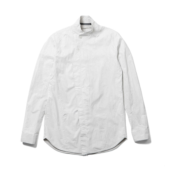 JULIUS 947SHM2 Dust Plaster / Coated Coverd Neck Shirt