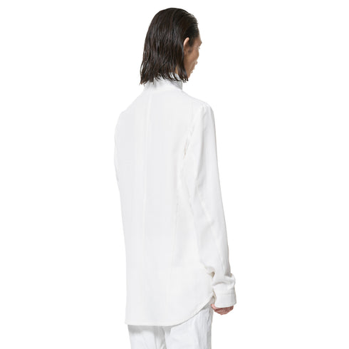 JULIUS 947SHM2 Dust Plaster / Coated Coverd Neck Shirt
