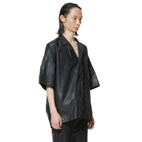 JULIUS 947SHM3 Black / Coated Kite Shirt