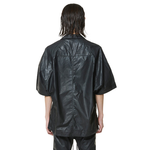 JULIUS 947SHM3 Black / Coated Kite Shirt