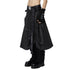 JULIUS 907SKU1 Black / Vessel Deform Skirt