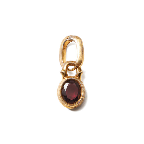 JULIUS 077ACU37 CRACKED GOLD / Thorn Earrings Pair