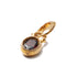 JULIUS 077ACU37 CRACKED GOLD / Thorn Earrings Pair