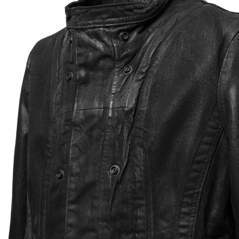 JULIUS 957BLM6 Black / Urban Seamed Jacket
