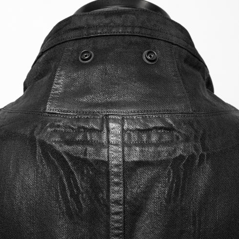 JULIUS 957BLM6 Black / Urban Seamed Jacket