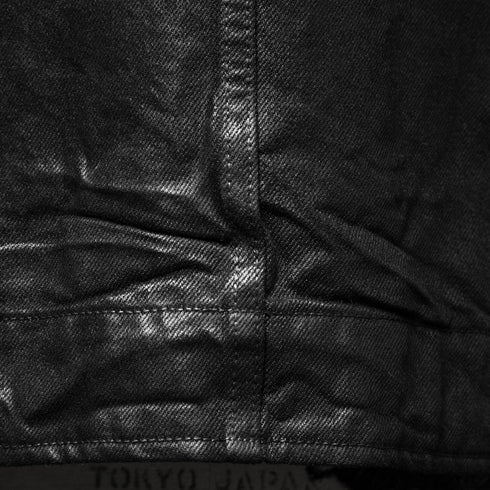 JULIUS 957BLM6 Black / Urban Seamed Jacket