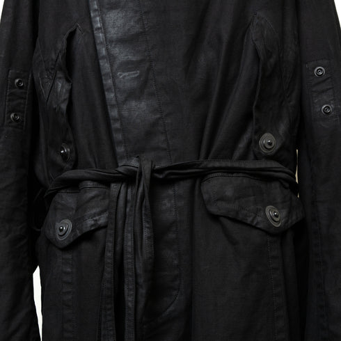 JULIUS 957COM4 Black / Deckard Over Coat