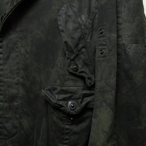 JULIUS 957COM4-P Camouflage / Deckard Over Coat