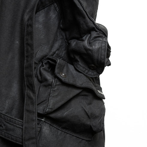 JULIUS 957PAM16 Black / Gas Mask Pants