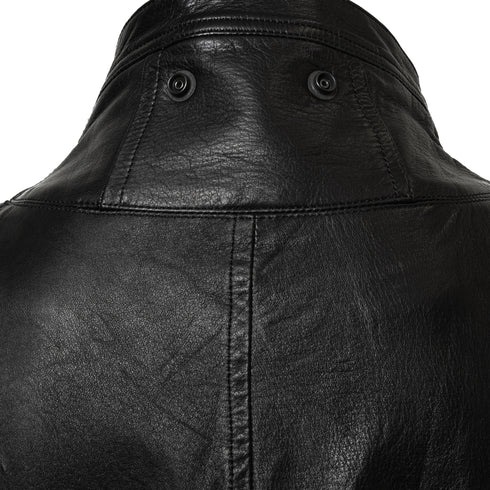 JULIUS 957BLM10 Black / Urban Seamed Jacket
