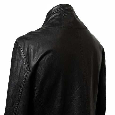 JULIUS 957BLM10 Black / Urban Seamed Jacket