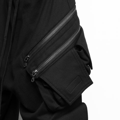 JULIUS 947PAM8 Black / Tactical Jogger Pants
