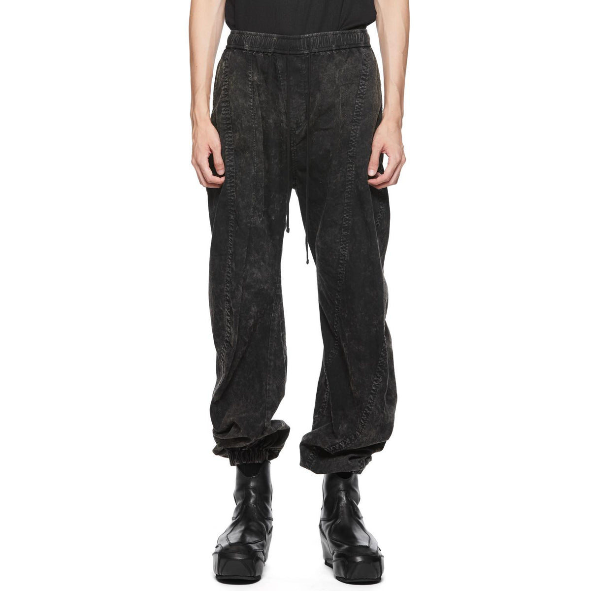 [LUV IS TRUE]★CH CURVED NYLON PANTS NEIWAI ACTIVE X NYCB Sandwashed Modal Cocoon Pants