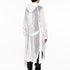 818KNM2 White / Mesh Hooded Robe - JULIUS