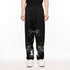 818PAM1 Black / Graphic Printed Wide Pants - JULIUS
