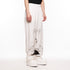 818PAM1 Off White / Graphic Printed Wide Pants - JULIUS