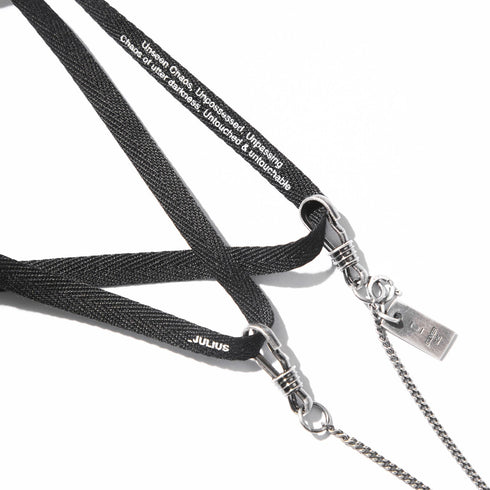 758ACU2-S Black / _JULIUS Chain Mask - JULIUS