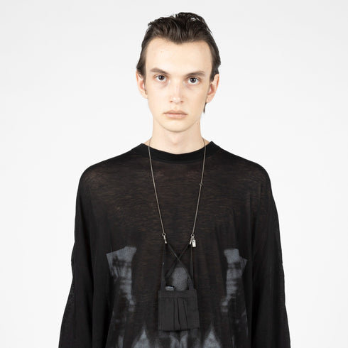 758ACU2-S Black / _JULIUS Chain Mask - JULIUS