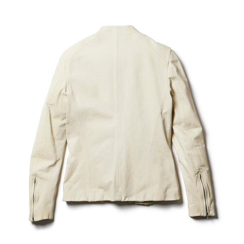 JULIUS 778BLM1-RAW / Double-zip Leather Riders Jacket