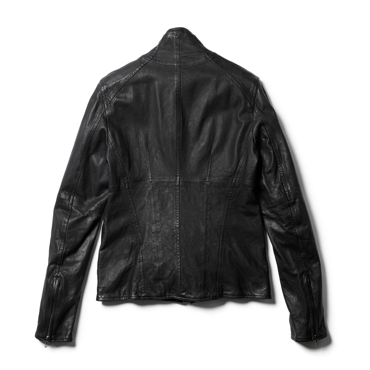 778BLM4-BLACK / Single Leather Riders Jacket – JULIUS OFFICIAL STORE