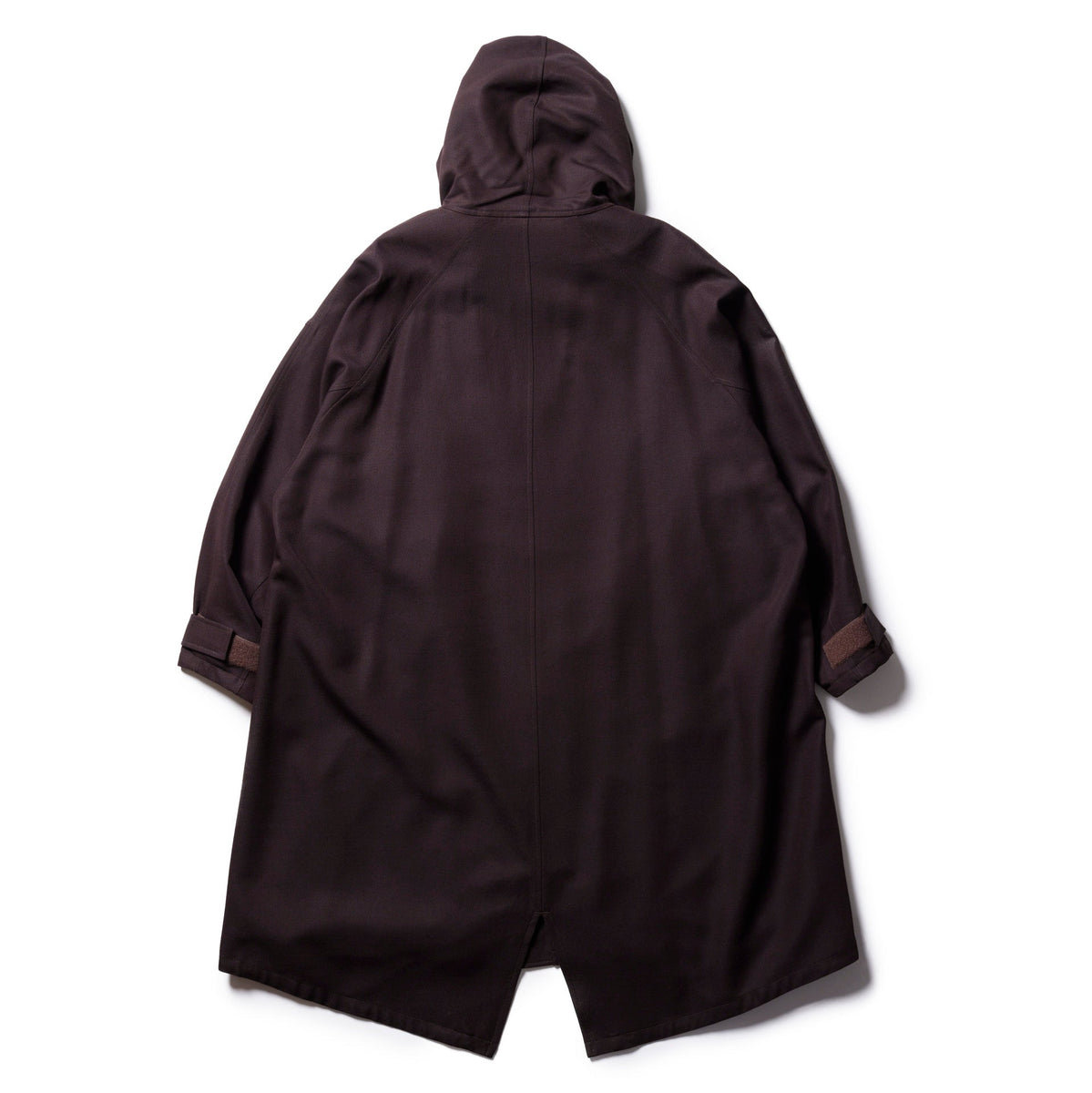 807COM1 Dark Oak / Oversize Hooded Coat – JULIUS OFFICIAL STORE