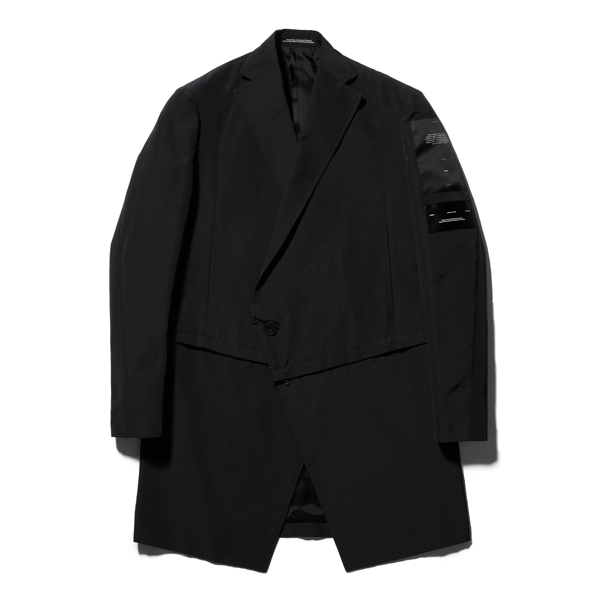 Julius Sports Jacket - Navy White H Tooth