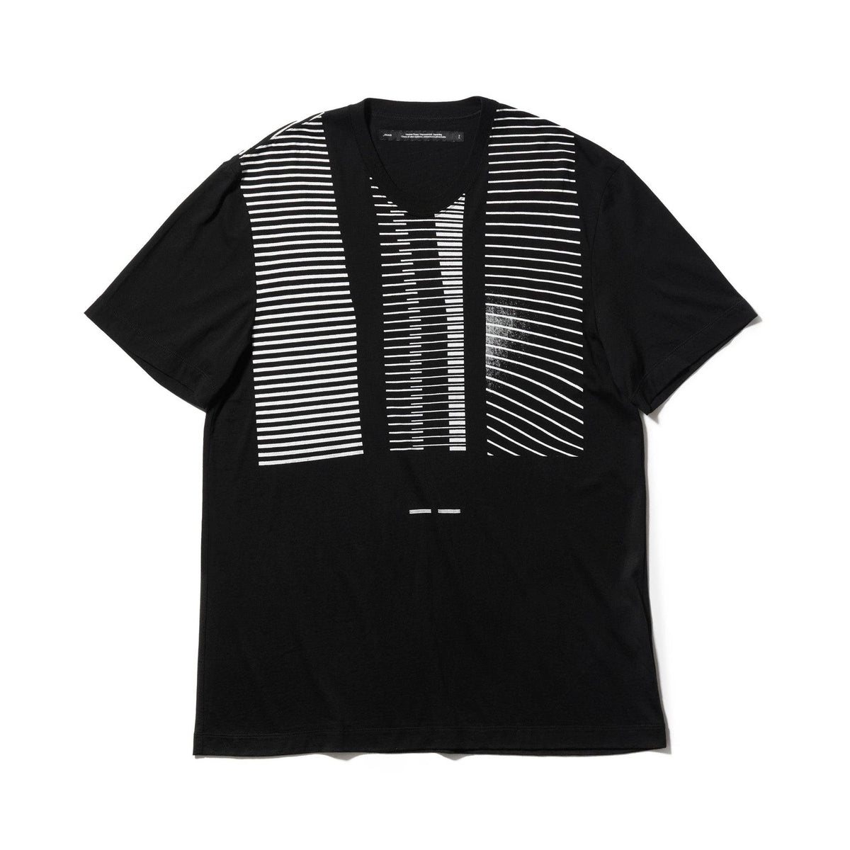 Printed T-Shirt - Black - JULIUS OFFICIAL STORE