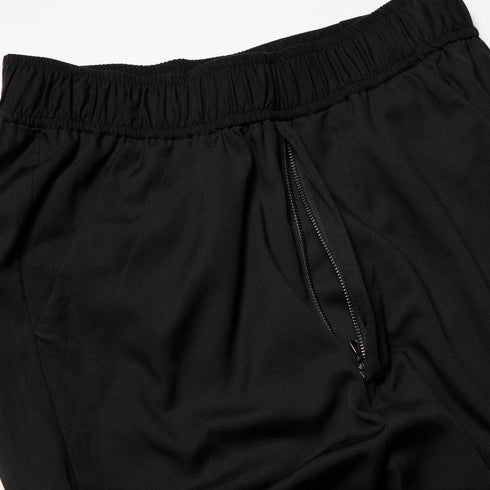 818PAM1 Black / Graphic Printed Wide Pants - JULIUS