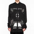 818SHM1 Black / Graphic Printed Shirt - JULIUS