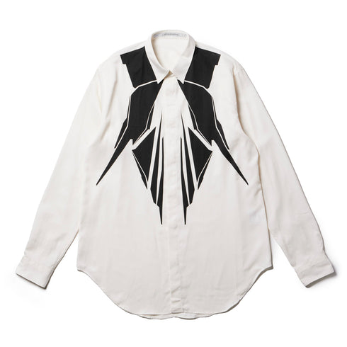 JULIUS 838SHM1-OFF WHITE / Graphic Shirts