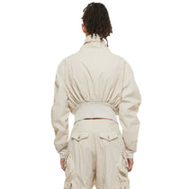 JULIUS 937BLM5 Sand Beige / Volcano Bomber Jacket