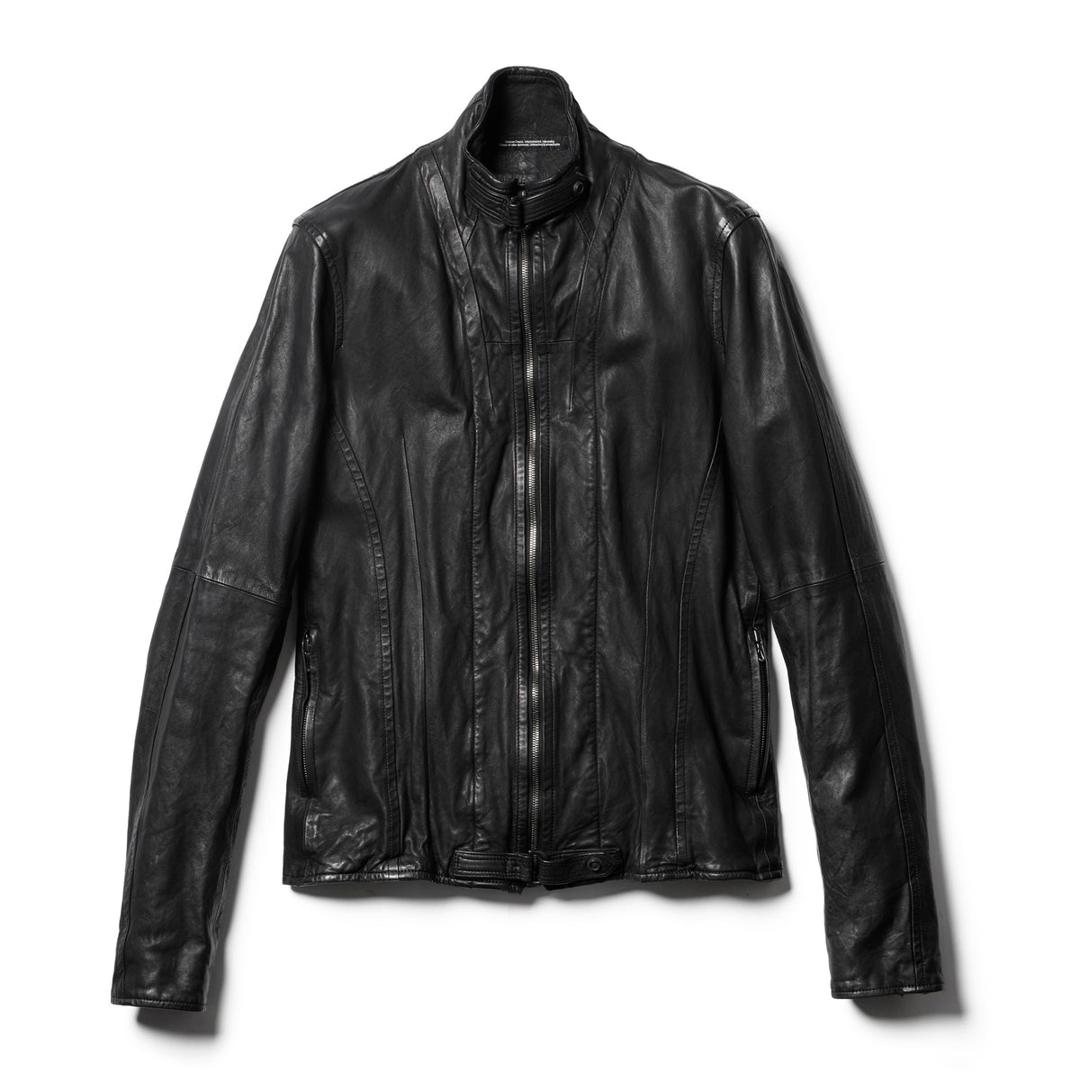 778BLM4-BLACK / Single Leather Riders Jacket – JULIUS OFFICIAL STORE