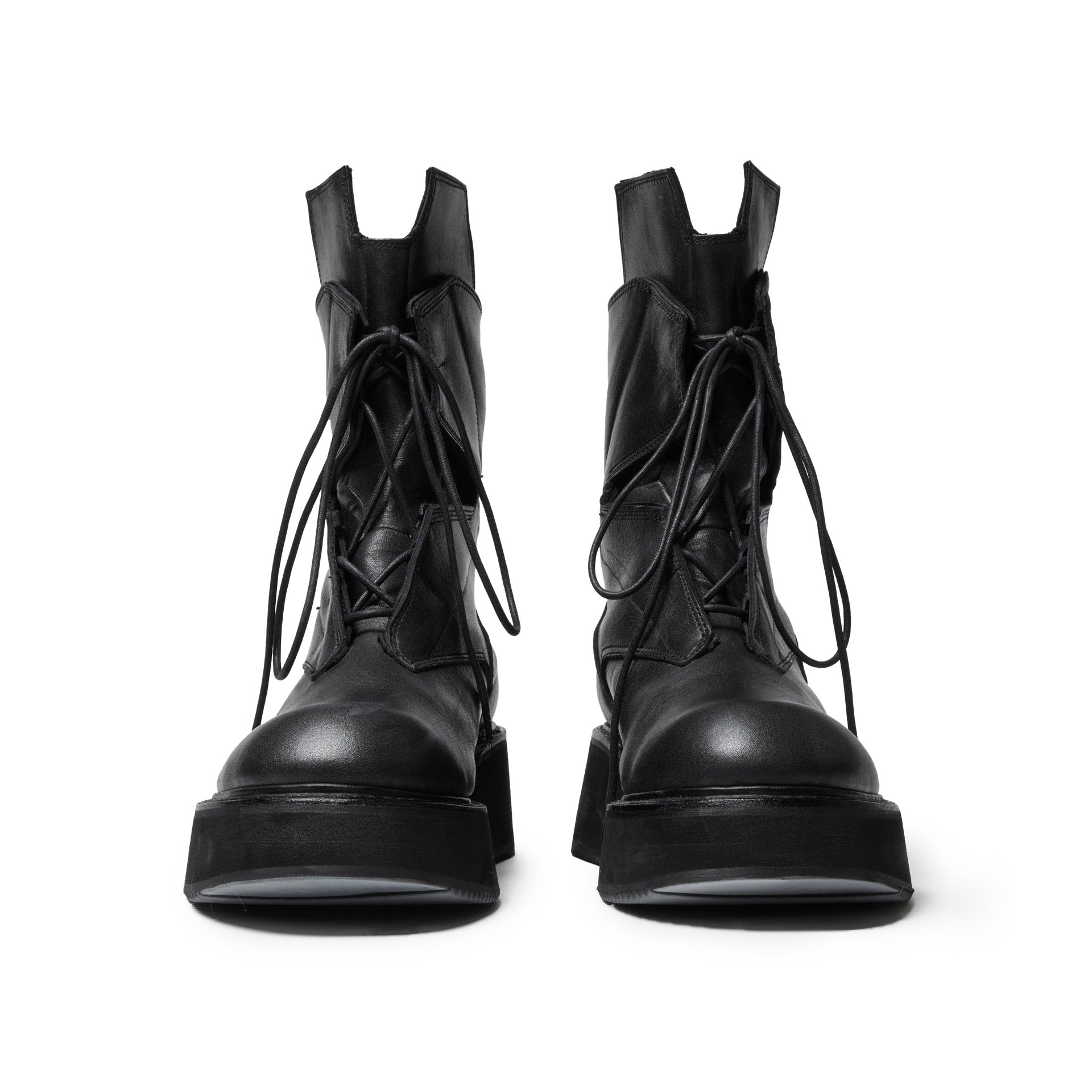 Edge Military Boots - Black - JULIUS OFFICIAL STORE