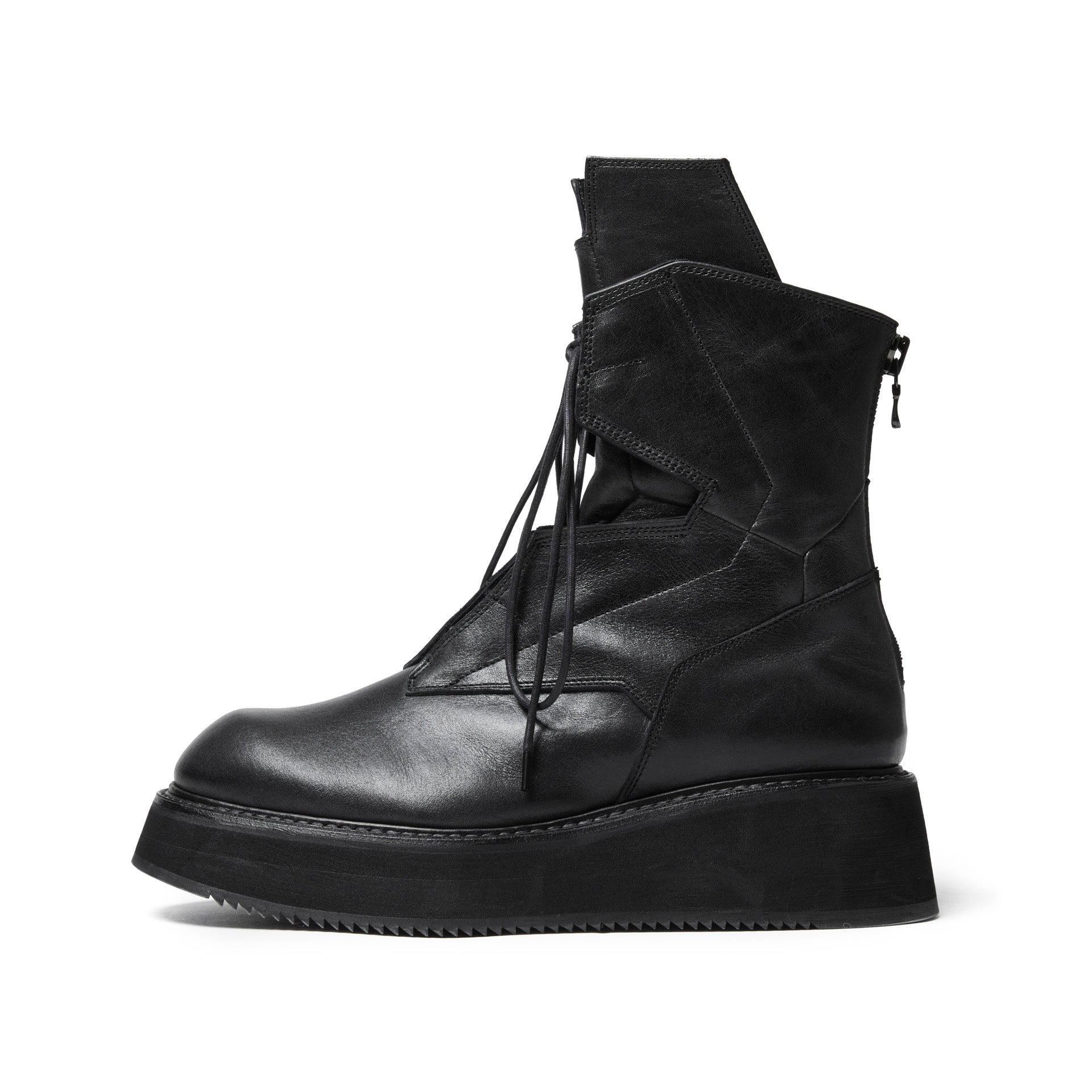 Edge Military Boots - Black - JULIUS OFFICIAL STORE