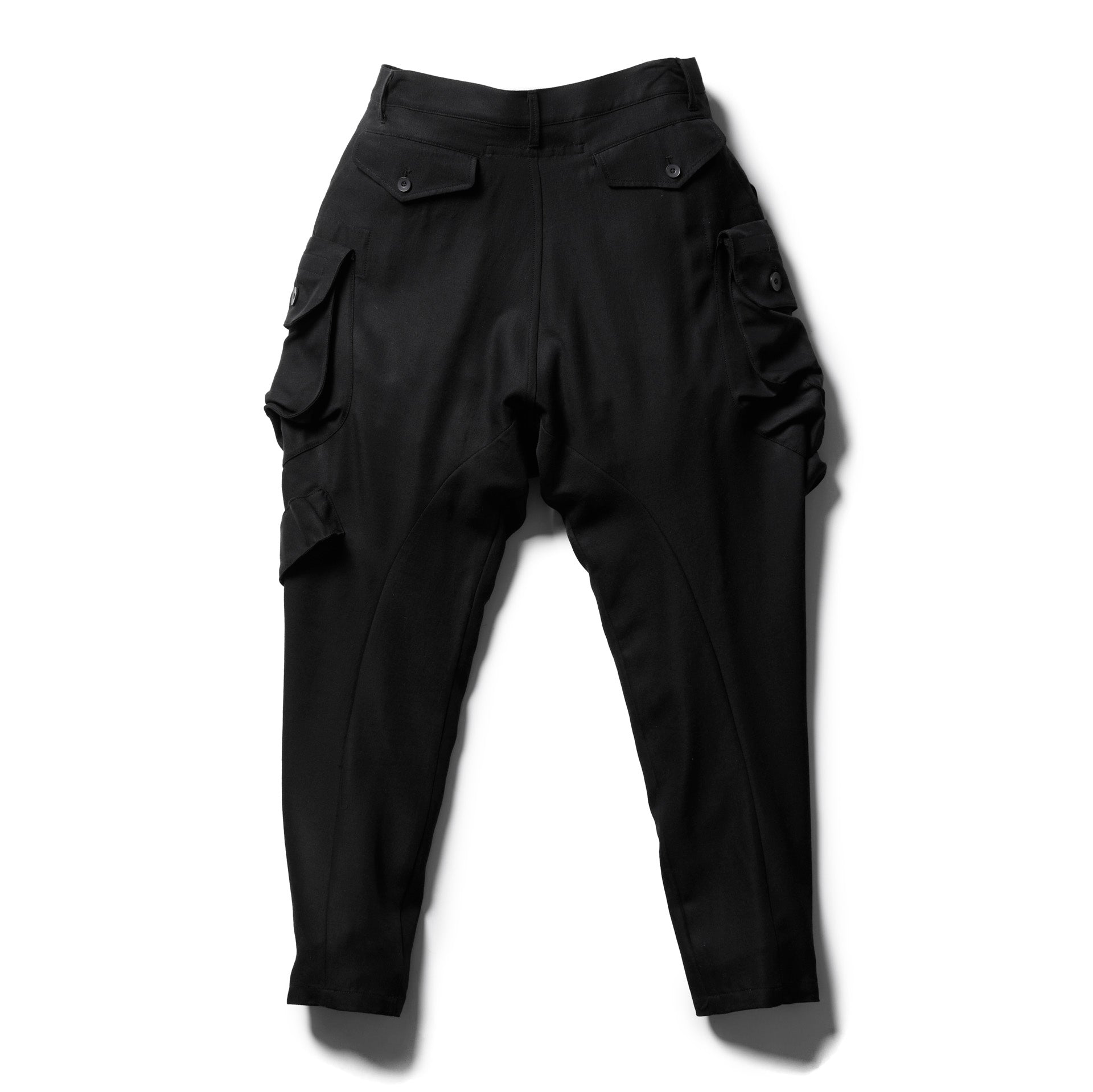 807PAM3 Black - Gas Mask Cargo Pants - JULIUS OFFICIAL STORE